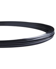 Besaitung mit Tennissaite Luxilon Alu Power 1.25 (Haltbarkeit+Power) schwarz